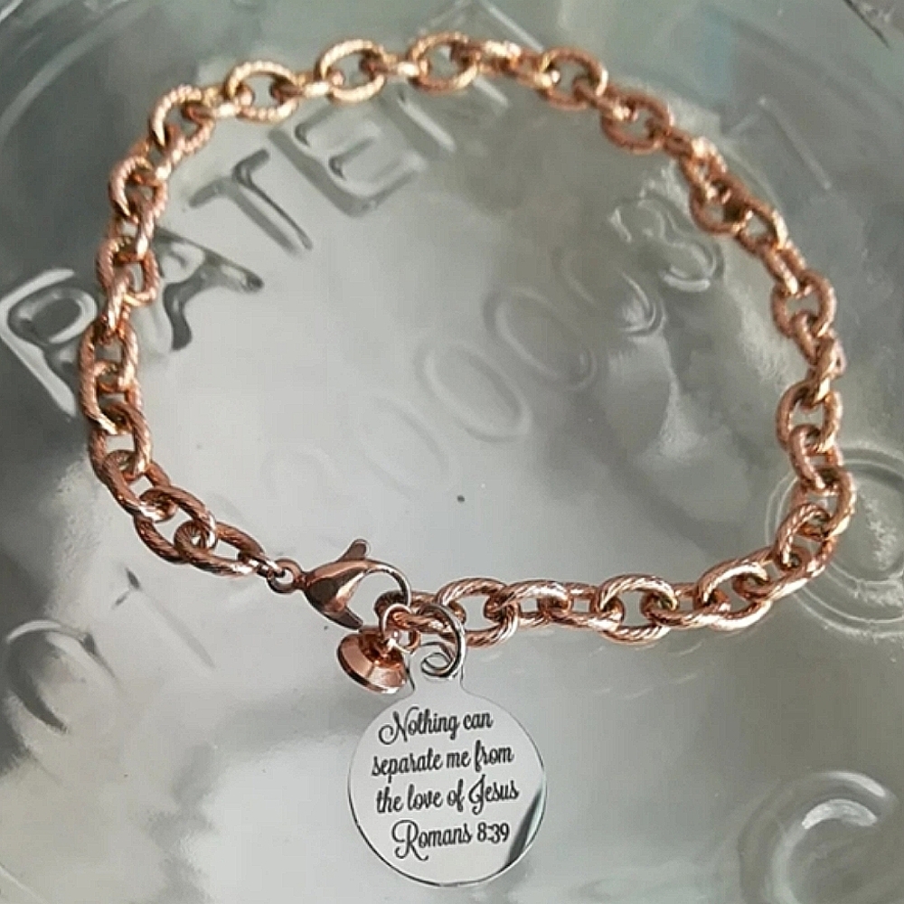 Christian Bible Verse Scripture Bracelet